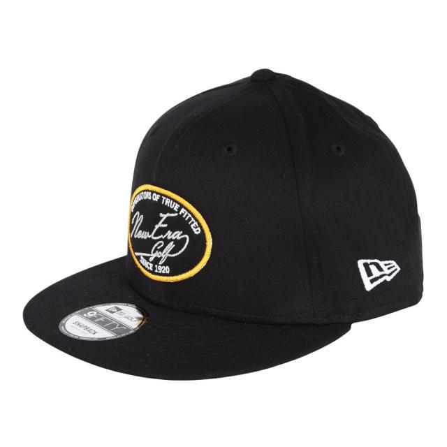ニューエラ(NEW ERA)ゴルフ 帽子 9FIFTY Stretch Cotton Washable ブラック 146690…