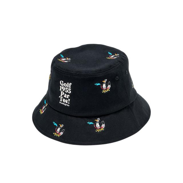 マンシング(MUNSING)ゴルフ キャラクターペンギンバケットハット MG5SCP76U BK00(Men’s、Lady’s)