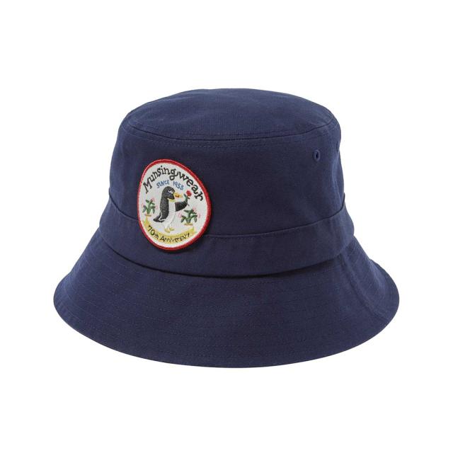 マンシング(MUNSING)ゴルフ 70周年ワンポイント バケットハット MG5FCP73U NV00(Men’s、Lady’…