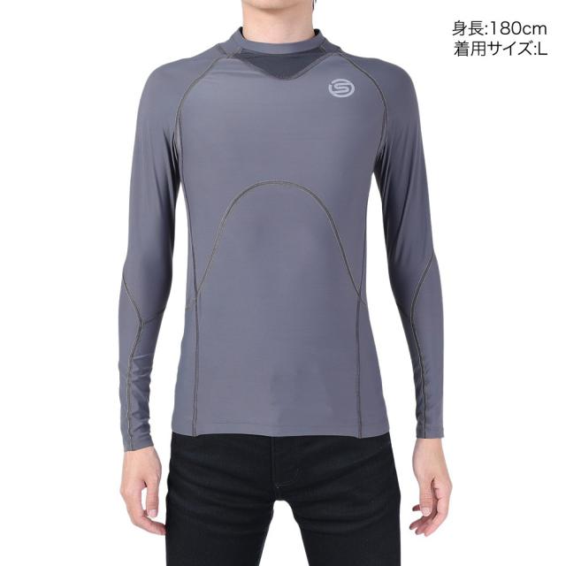 スキンズ(SKINS)ゴルフウェア 着圧 SERIES-3 トップス長袖シャツ 181-21310-013G(Men’s)_1
