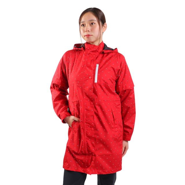 パフォーマンスギア(PG)ゴルフウェア レインウェア レインワンピース 405PG22JJ2059 RED(Lady’s)