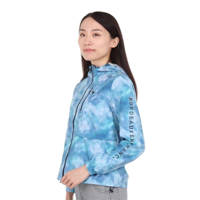 クランク(CLUNK)ゴルフウェア アウター 撥水ストレッチジャケット CL5QUY01 DBLU(Lady’s)