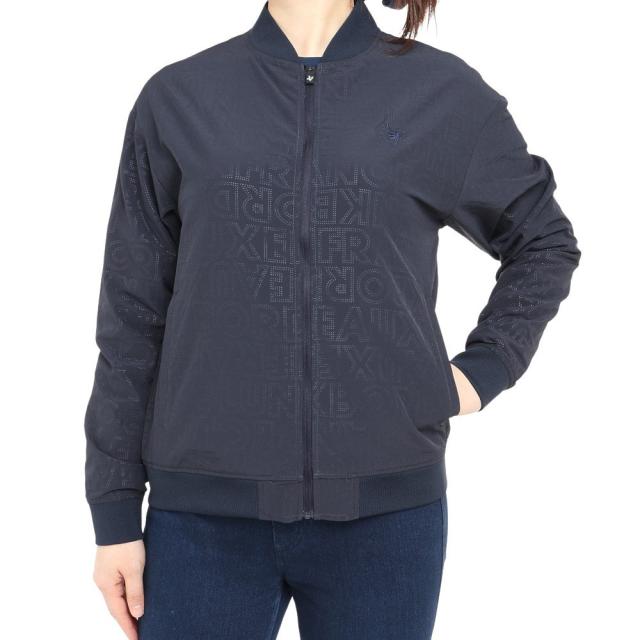 クランク(CLUNK)ゴルフウェア アウター 撥水 長袖ブルゾン CL5PUY07 NVY(Lady’s)