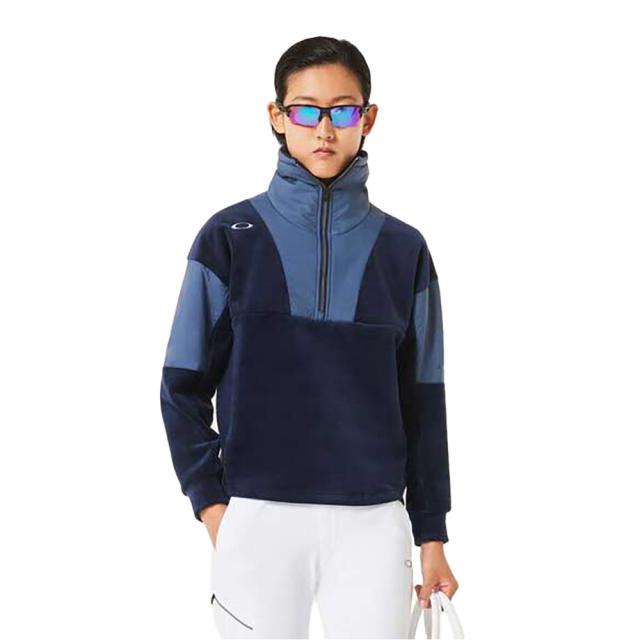 オークリー(OAKLEY)ゴルフウェア 吸汗速乾 アウター ELEVATE プルオーバー ハーフジップフリース FOA5009…