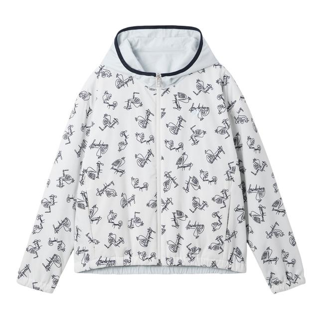 ルコックスポルティフ(lecoqsportif)ゴルフウェア アウター 防風保温 リバーシブル ブルゾン LG5FWB02L …