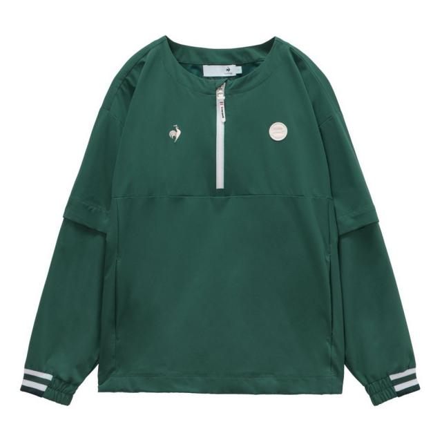 ルコックスポルティフ(lecoqsportif)ゴルフウェア アウター 防風 2WAYクルーネックブルゾン LG6SWB00L…