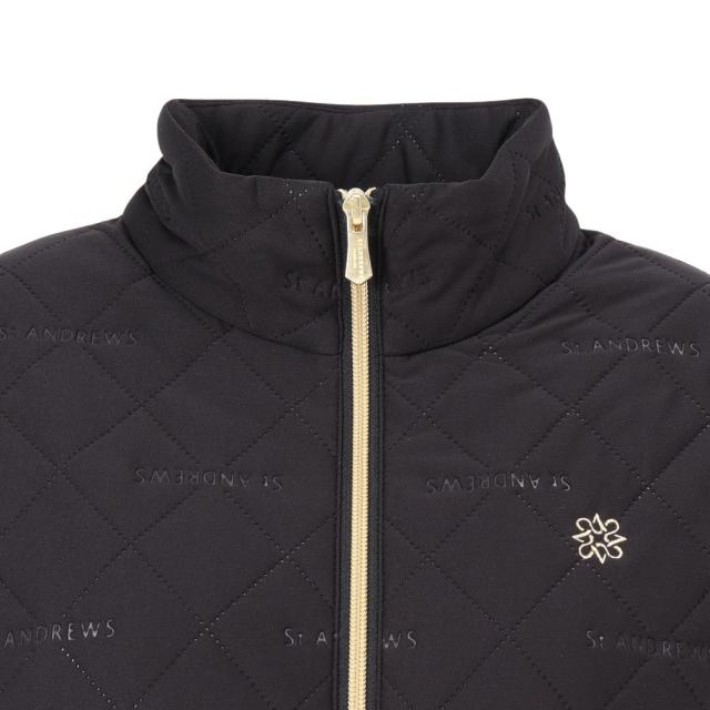 セントアンドリュース(ST.ANDREWS)ゴルフウェア アウター 防風 ロゴピンソニック 中綿ブルゾン 043-522015…_4