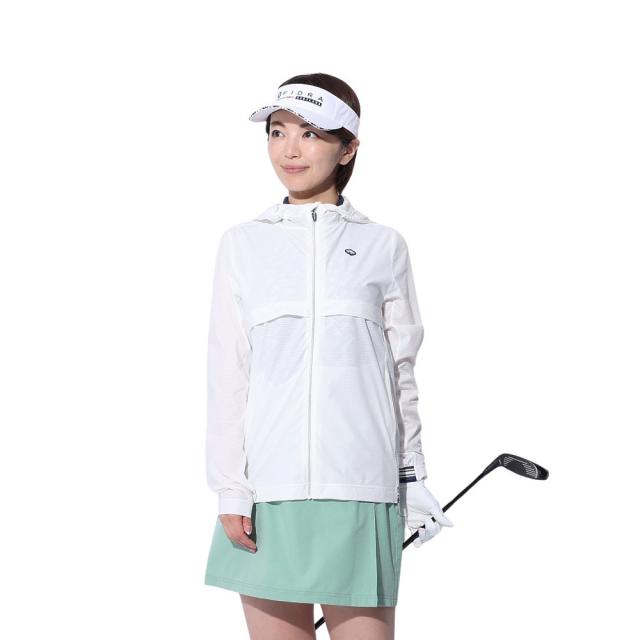 フィドラ(FIDRA)ゴルフウェア アウター 撥水 ライトウェイトブルゾン FD5RUY01 WHT(Lady’s)