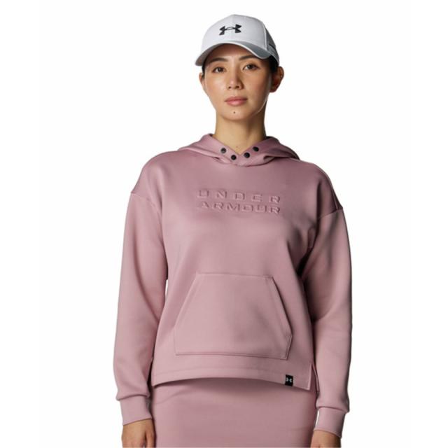 アンダーアーマー(UNDER ARMOUR)ゴルフウェア 長袖パーカー ドライブ ワードマーク フーディー 6008802 6…