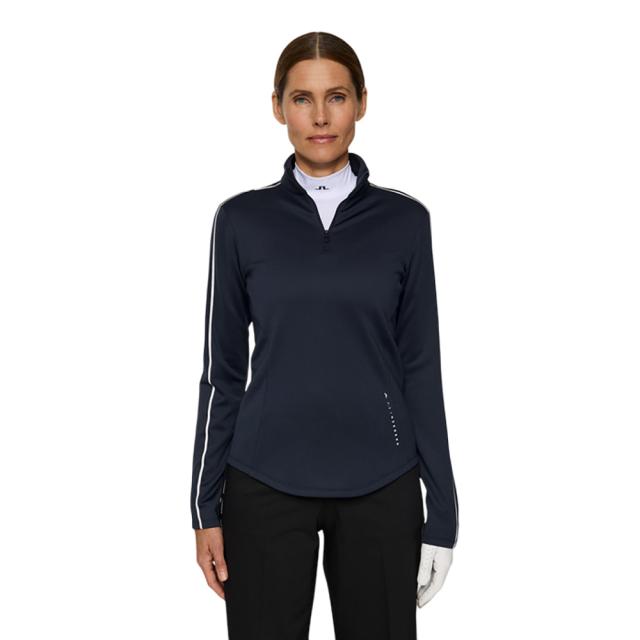 J.LINDEBERG(J.LINDEBERG)ゴルフウェア Nefe クォータージップ ミッドレイヤー 072-34911-…