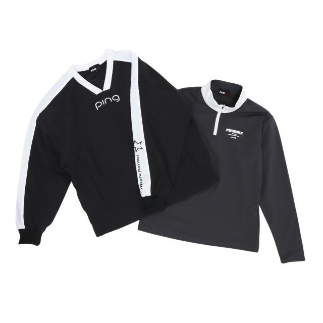 ピン(PING)ゴルフウェア アウター 防寒 ツインレイヤード 622-5220900-010(Lady’s)