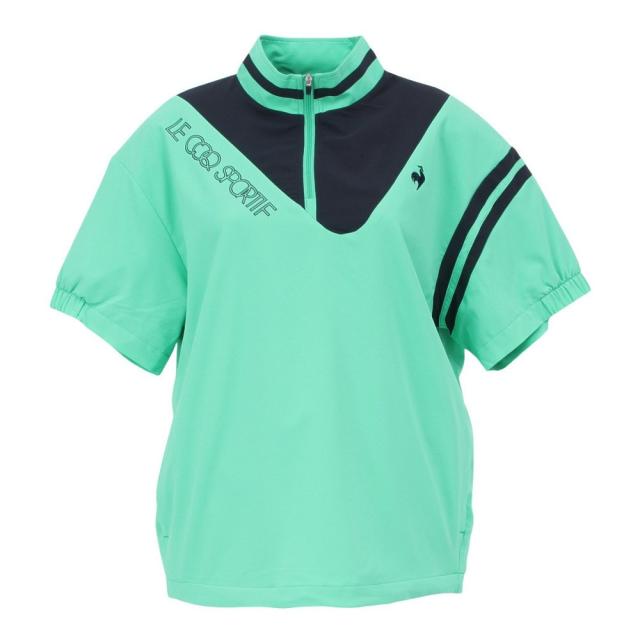 ルコックスポルティフ(lecoqsportif)ゴルフウェア 半袖ブルゾン LG5SWB01L EM00(Lady’s)