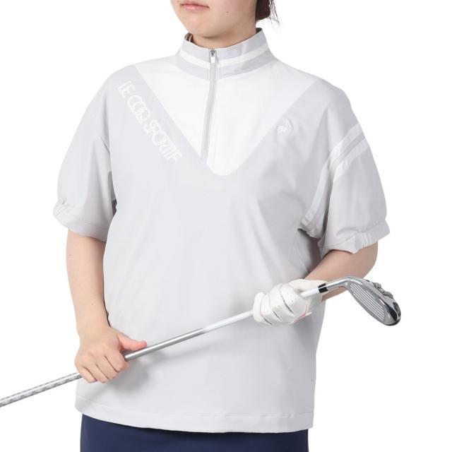 ルコックスポルティフ(lecoqsportif)ゴルフウェア 半袖ブルゾン LG5SWB01L GY00(Lady’s)