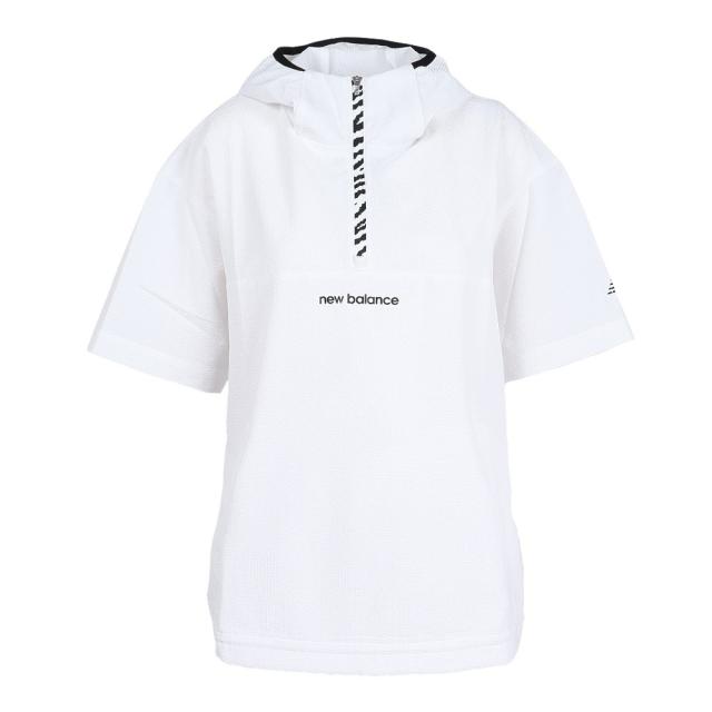 ニューバランス(new balance)ゴルフウェア 吸水速乾 ハーフジップ プルオーバー フーディ 012-6121502-…