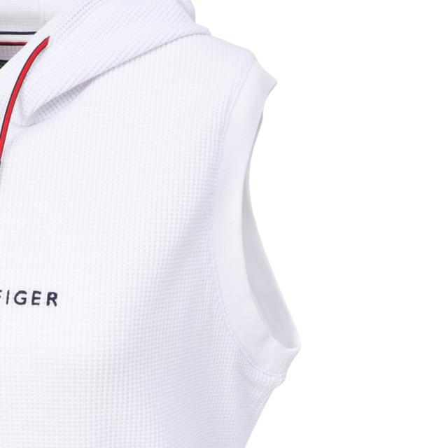 トミーヒルフィガーゴルフ(TOMMY HILFIGER GOLF)ゴルフウェア ワッフルスウェットフーディーベスト THLA5…_5