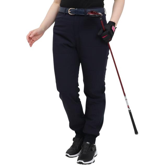 ROSASEN(ROSASEN)ゴルフウェア ストレッチタフタ 裏フリースパンツ 045-72111-098-24AW(Lad…