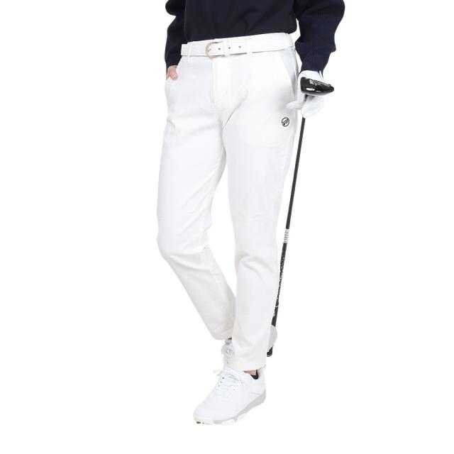 【ポイント5％！2/23 21:00〜22:59限定】ROSASEN(ROSASEN)ゴルフウェア 定番 チノストレッチパンツ 045-72912-005-24AW(Lady’s)