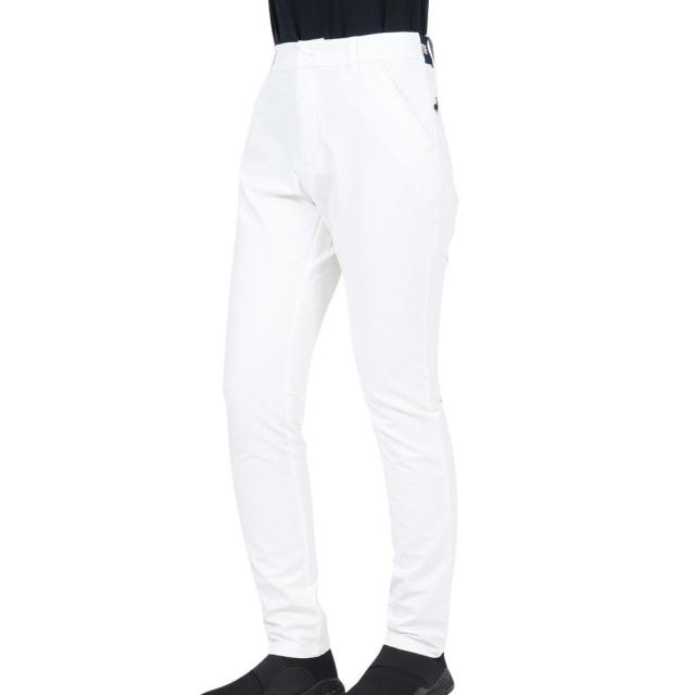 ルコックスポルティフ(lecoqsportif)ゴルフウェア 保温 裏起毛ストレートロングパンツ QGWWJD06 WH00(…