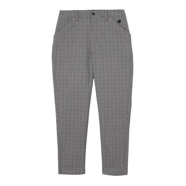 ルコックスポルティフ(lecoqsportif)ゴルフウェア ストレッチ チェック柄9分丈パンツ LG5FLP53L BK00…