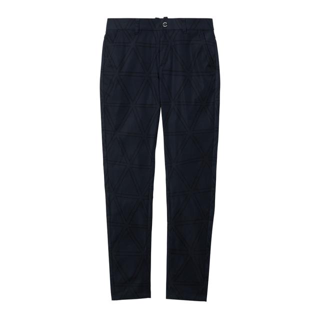 ルコックスポルティフ(lecoqsportif)ゴルフウェア 総柄ロングパンツ LG5FLP00L NV00(Lady’s)