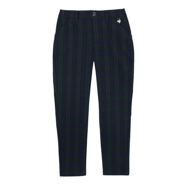 ルコックスポルティフ(lecoqsportif)ゴルフウェア チェック柄 9分丈 テーパードパンツ LG5FLP53L NV0…