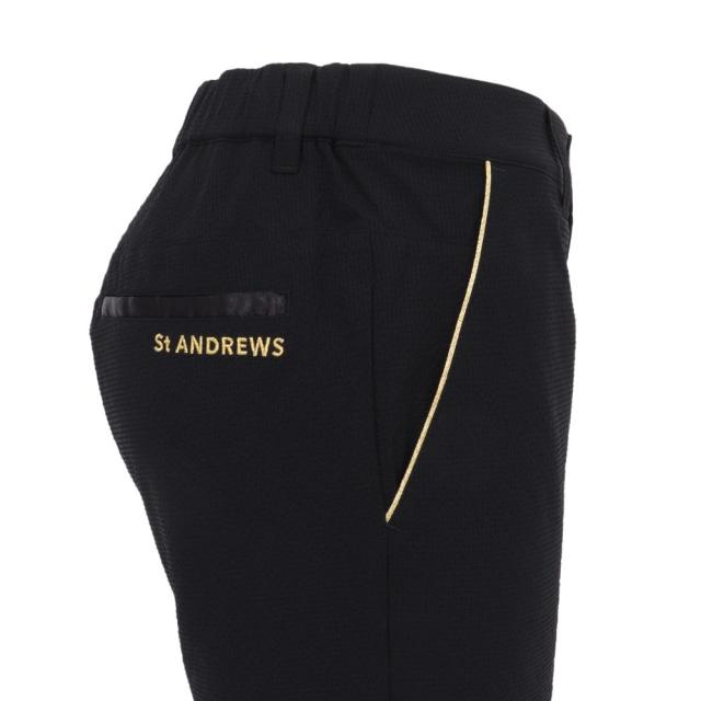 【ポイント5％！5/3 21:00〜22:59限定】セントアンドリュース(ST.ANDREWS)ゴルフウェア 2WAY ストレッチパンツ 043-6131554-010(Lady…_8