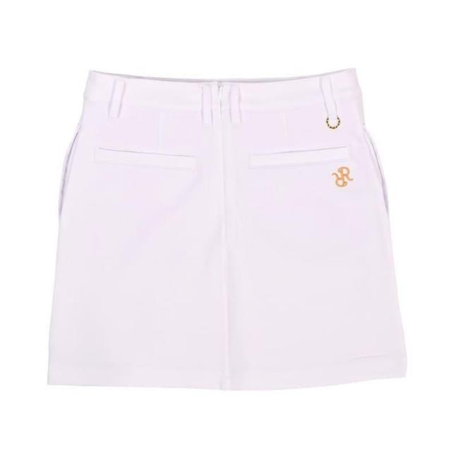【ポイント5％！5/3 21:00〜22:59限定】レザレクション(Resurrection)ゴルフウェア GM アクセント ラインスカート BF12SK36 WHT(Lady’…_1