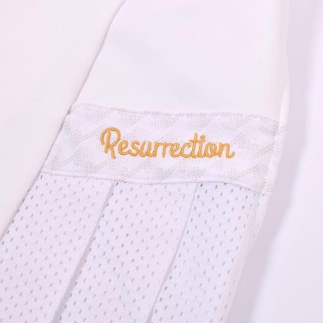 【ポイント5％！5/3 21:00〜22:59限定】レザレクション(Resurrection)ゴルフウェア GM アクセント ラインスカート BF12SK36 WHT(Lady’…_5