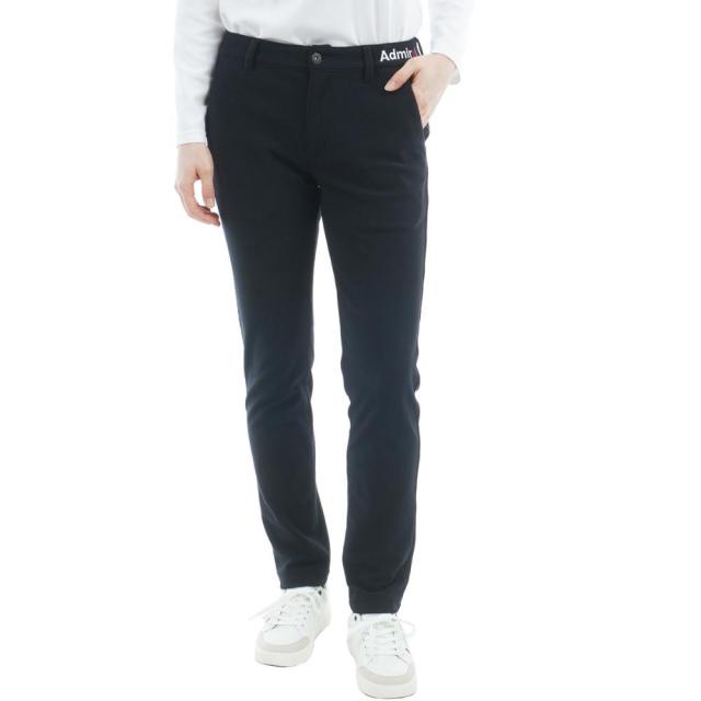 アドミラル ゴルフ(Admiral GOLF)ゴルフウェア ハイテンション 裏起毛スリムパンツ ADLA574-NVY(Lad…