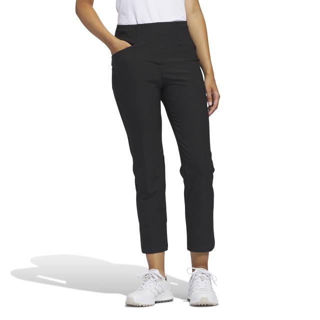 【ポイント5％！5/3 21:00〜22:59限定】アディダス(adidas)ゴルフウェア タミーコントロール クロップドパンツ H3323-JX6695BLK(Lady’s)