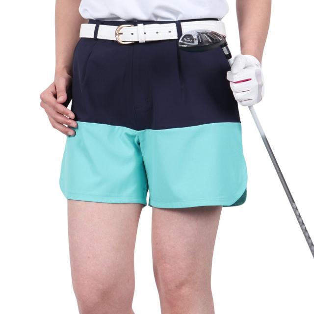 ブラッククローバー(Black Clover)ゴルフウェア 吸水速乾 ショートパンツ BA5RUC30 NVY(Lady’s)