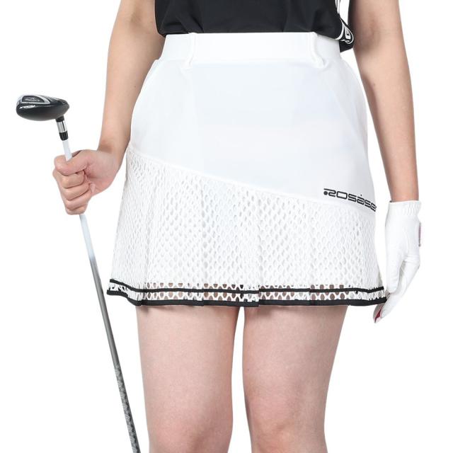 ROSASEN(ROSASEN)ゴルフウェア 吸水速乾 接触冷感 A-Line アシンメトリー サマースカート 048-715…