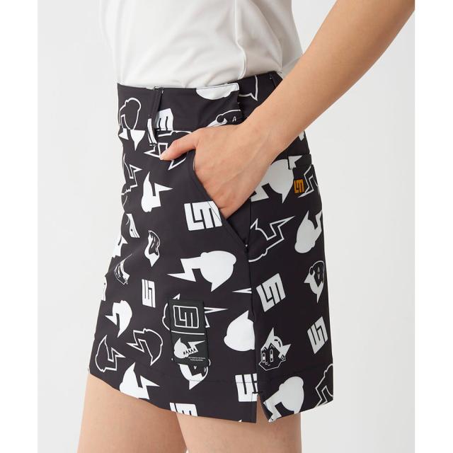 ラウドマウス(LOUDMOUTH)ゴルフウェア アトムコラボ柄スカート 764361 -998(Lady’s)