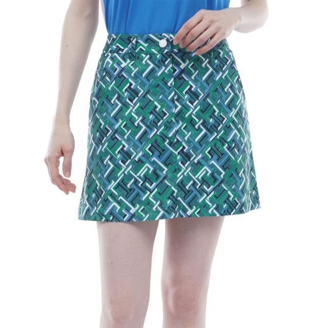 トミーヒルフィガーゴルフ(  GOLF)ゴルフウェア モノグラム スカート THLA405-GRN(…