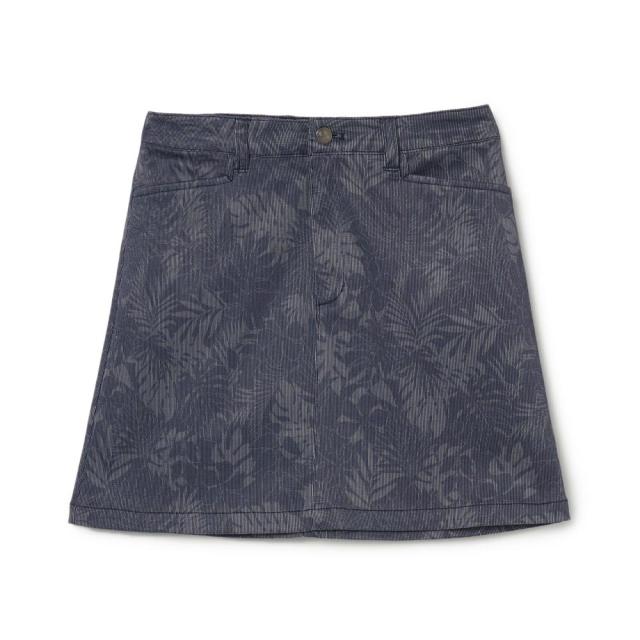 ROSASEN(ROSASEN)ゴルフウェア リーフ柄プリントスカート 045-73243-25SS-098(Lady’s)