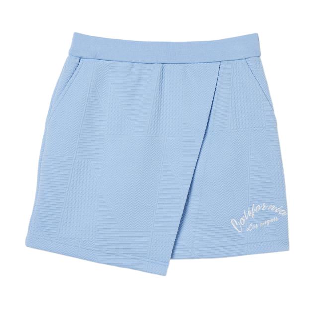 ROSASEN(ROSASEN)ゴルフウェア 膨れジャガード 巻き風 スカート 048-74841-25AW-091(Lady…