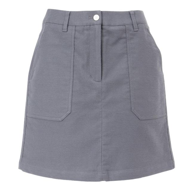 マンシング(MUNSING)ゴルフウェア バーズアイストレッチスエードスカート MG5FSK21L GY00(Lady’s)