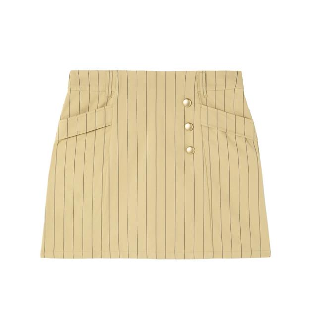 ルコックスポルティフ(lecoqsportif)ゴルフ御召しもの 縞模様スコート LG6SSK01L BG00(Lady’s)