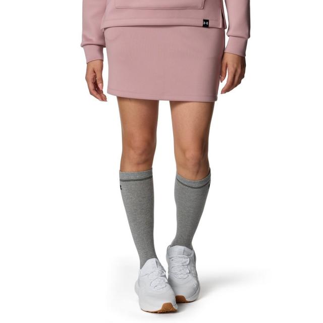 アンダーアーマー(UNDER ARMOUR)ゴルフウェア 撥水 ドライブ ワードマーク スカート 6008811 673(La…