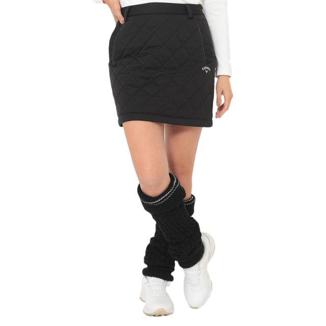 キャロウェイ(CALLAWAY)ゴルフウェア 防寒 スターストレッチ中綿スカート C25228209-1010(Lady’s)