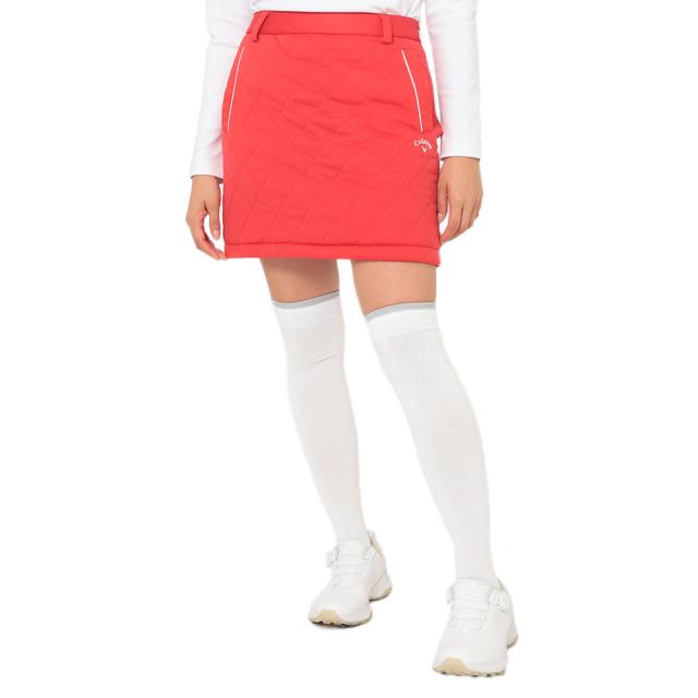 キャロウェイ(CALLAWAY)ゴルフウェア 防寒 スターストレッチ中綿スカート C25228209-1100(Lady’s)