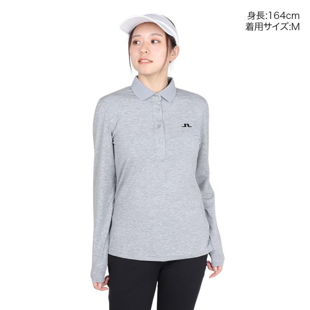 J.LINDEBERG(J.LINDEBERG)ゴルフウェア 吸水速乾 Flor 長袖ポロシャツ 072-22910-013(…_1