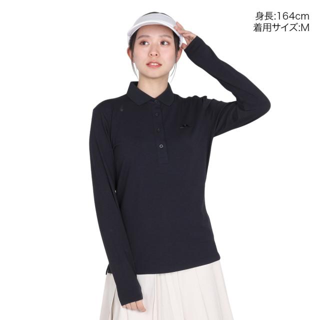 J.LINDEBERG(J.LINDEBERG)ゴルフウェア 吸水速乾 Flor 長袖ポロシャツ 072-22910-019(…_1