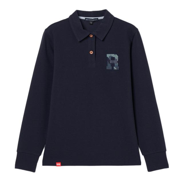 ROSASEN(ROSASEN)ゴルフウェア 鹿の子ダンボール 長袖ポロシャツ 045-24813-25AW-098(Lady…