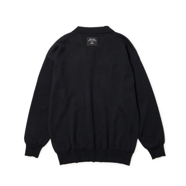 ニューエラ(NEW ERA)ゴルフウェア 長袖 ニット ポロシャツ 1920 14669806(Lady’s)_1