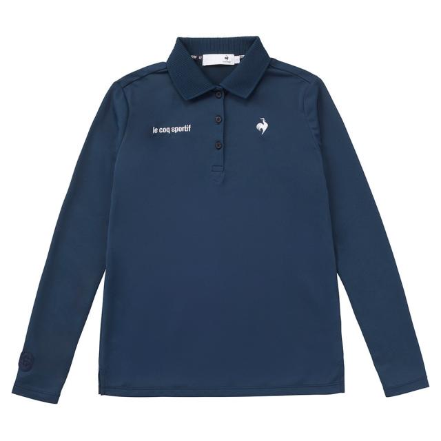 ルコックスポルティフ(lecoqsportif)ゴルフウェア 吸汗速乾 長袖シャツ LG5SLS01L NV00(Lady’s)