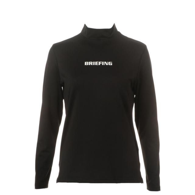 ブリーフィング(BRIEFING)ゴルフウェア TOUR 長袖ハイネックシャツ BBG223W08-010(Lady’s)