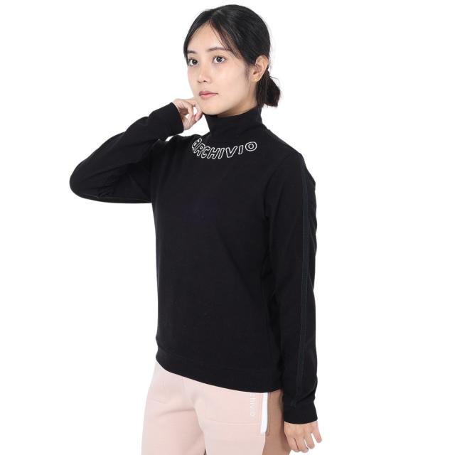 アルチビオ(archivio)ゴルフウェア 発熱 長袖ハイネックプルオーバー A319013-001(Lady’s)