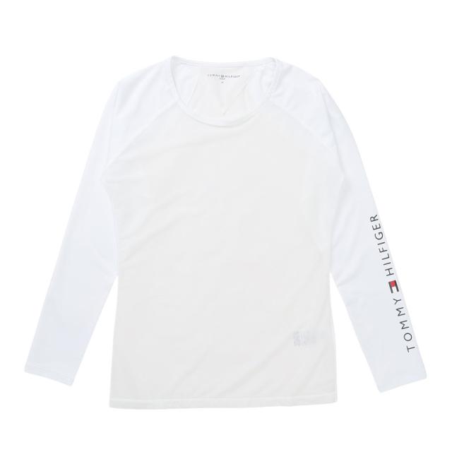 【ポイント5％！5/3 21:00〜22:59限定】トミーヒルフィガー(TOMMY HILFIGER)ゴルフウェア 吸水速乾 抗菌防臭 Uネック 長袖インナーシャツ THLA49…