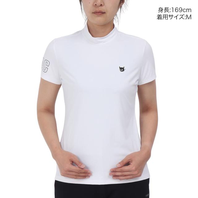 ワック(WAAC)ゴルフウェア ESSENTIAL 半袖 モックネックシャツ 072252060-0001(Lady’s)_1